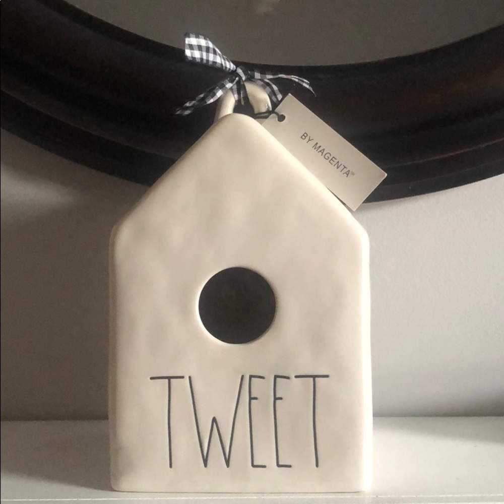 Rae Dunn TWEET birdhouse